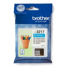 Cartucho tinta brother lc3217c cian 550