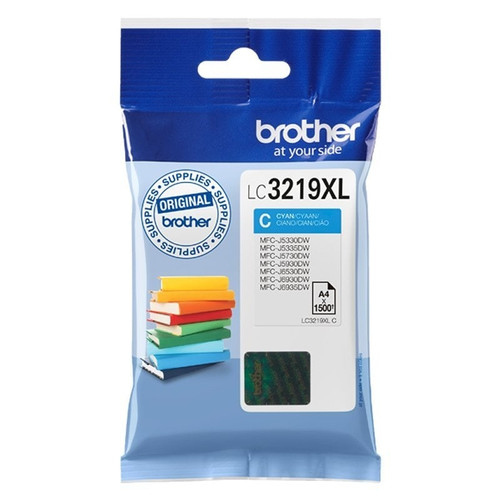 Cartucho tinta brother lc3219xlc cian 1500-MR5 Cartucho tinta brother lc3219xlc cian 1500