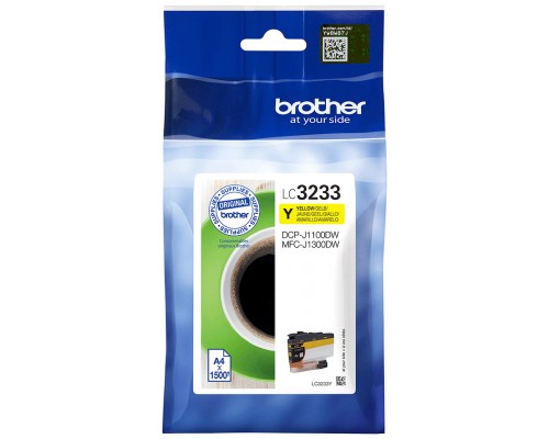 BROTHER Cartucho tinta Amarillo LC3233Y