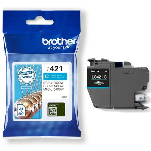 Cartucho tinta brother lc421c cian 200-MR2 Cartucho tinta brother lc421c cian 200