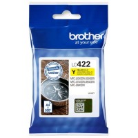 Cartucho tinta brother lc422y amarillo 550