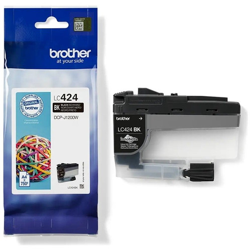 Brother Cartucho LC424BK Negro-IA4 Brother Cartucho LC424BK Negro