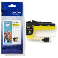 Cartucho tinta brother lc424y amarillo 750