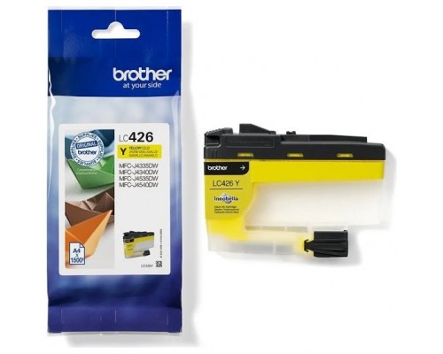 Cartucho tinta brother lc426y amarillo 1500