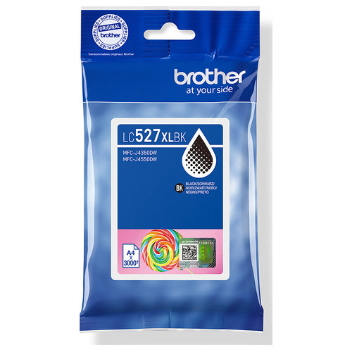 Cartucho tinta brother lc527xlbk negro-MR10 Cartucho tinta brother lc527xlbk negro