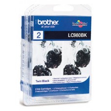 Cartucho tinta brother lc980bk negro 300