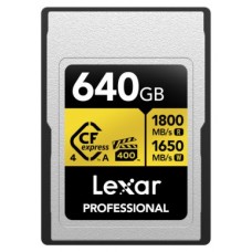 Lexar LCAGOLD640G-RNENG memoria flash 640 GB CFexpress tipo A