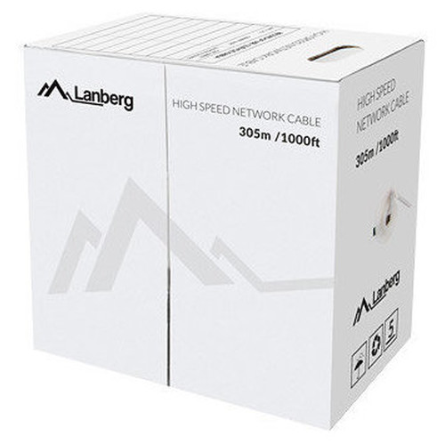 Bobina cat.5e lanberg utp rj45 solido