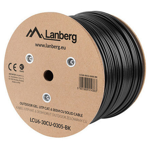 Bobina exterior lanberg cat.6 utp rj45-MR76 Bobina exterior lanberg cat.6 utp rj45