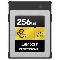 LEXAR 256GB PROFESSIONAL CFEXPRESS 4.0 TYPE-B CARD, UP TO 3700MB/S READ 3400MB/S WRITE. VPG 400