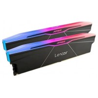 LEXAR MEMORIA ARES 2.0 16 GB DDR5 6000 CL28 1.35V MEMORY WITH HEATSINK AND RGB LIGHTING,DUAL PACK, BLACK COLOR