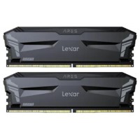 LEXAR MEMORIA ARES DDR5 6000 CL32 1.35V MEMORY WITH HEATSINK, NON-RGB LIGHTING, DUAL PACK, BLACK COLOR