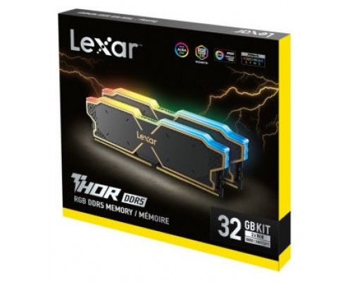 LEXAR THOR RGB DDR5 32GB 2X16GB 6000MHZ CL38