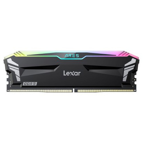 LEXAR MEMORIA ARES DDR5 32GB (2X16GB)   6800 CL34 1.4V  HEATSINK  RGB DUAL PACK BLACK  LD5U16G68C34LA-RGD