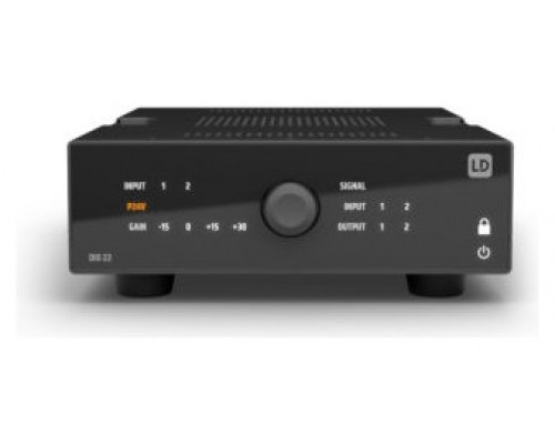 LD SYSTEMS INTEGRATION SERIE TICA (LDDIO22) 2X2 INPUT/OUTPUT DANTE INTERFACE WARRANTY 5 YEARS (PU6)