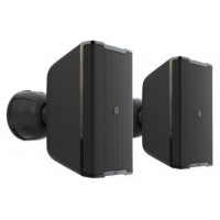 LD SYSTEMS INTEGRATION SERIE DQOR (LDDQOR3B) 3" TWO-WAY PASSIVE INDOOR/OUTDOOR INSTALLATION LOUDSPEAKER 8 OHM, BLACK (PAIR) WARRANTY 5 YEARS (PU3)