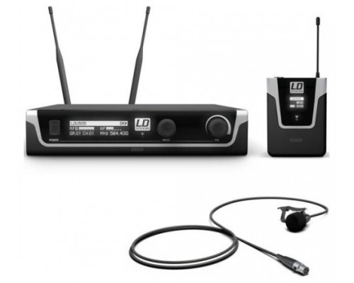 LD SYSTEMS SOUND SERIE U500 (LDU505BPL) SISTEMA INALAMBRICO CON PETANCA Y MICROFONO LAVALIER- 584 – 608 MHz