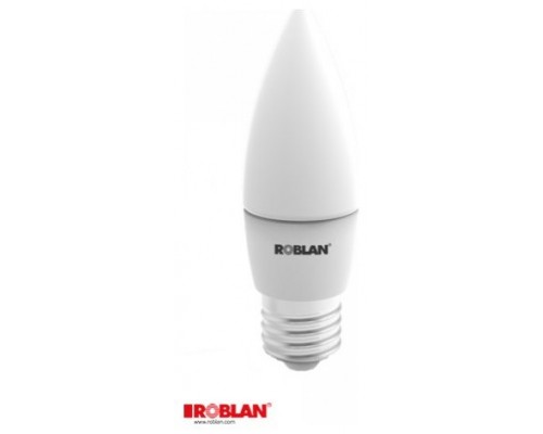 LED VELA ROBLAN 5W-E27-396LM-6500K-FRÍA-160º