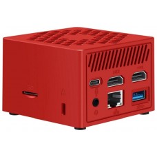 MINIPC LEOTEC INTEL N100 16GB 256GB M.2 WIN11 PRO PRE-INSTAL ROJO