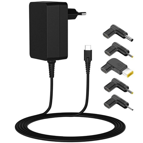 CARGADOR LEOTEC NOTEBOOK USB-C 45W + 5 PUNTAS-DI4 CARGADOR LEOTEC NOTEBOOK USB-C 45W + 5 PUNTAS