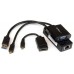 STARTECH JUEGO ADAPTADORES MICRO HDMI A VGA, MICRO