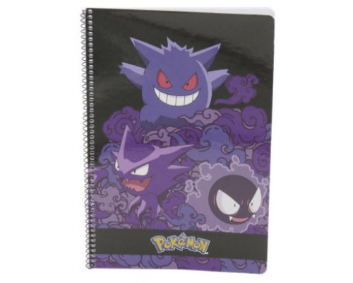 CUADERNO FOLIO 80 HOJAS POKÉMON GENGAR CYP BRANDS LF-07-PK