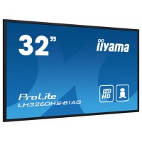 iiyama PROLITE Pizarra de caballete digital 80 cm (31.5") LED Wifi 500 cd / m² Full HD Negro Procesador incorporado Android 11 24/7