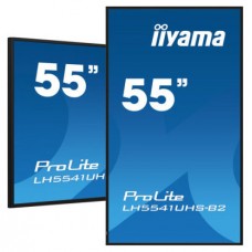 iiyama LH5541UHS-B2 pantalla de señalización 139,7 cm (55") LCD 500 cd / m² 4K Ultra HD Procesador incorporado Android 8.0 18/7