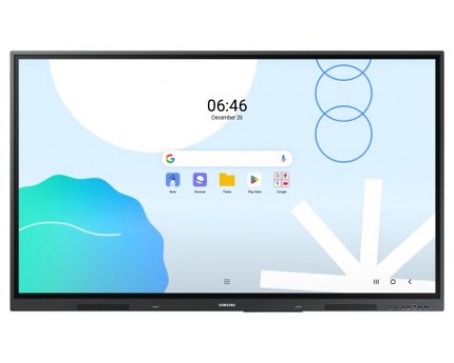 Samsung WA75D pizarra blanca interactiva 190,5 cm (75") 3840 x 2160 Pixeles Pantalla táctil Gris