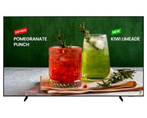 Samsung BE98D-H Pantalla plana para se&ntilde;alizaci&oacute;n digital 2,49 m (98") LED Wifi 4K Ultra HD Negro Procesador incorporado Tizen 16/7