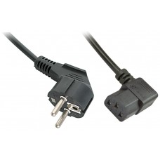 LINDY CABLE DE ALIMENTACION SCHUKO A C13 ACODADO 3
