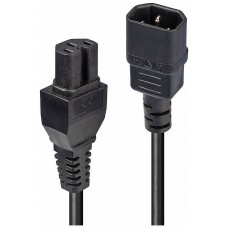 LINDY CABLE DE EXTENSION 2M IEC C14 A IEC C15