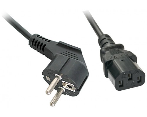 LINDY CABLE DE ALIMENTACION SCHUKO A C13 ACODADO,