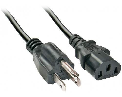 LINDY CABLE DE ALIMENTACION US 3 PINES A C13, 2M