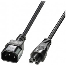 LINDY CABLE DE EXTENSION TREBOL IEC C14 A IEC C5,