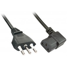 LINDY CABLE DE ALIMENTACION IEC A C13 ACODADO (ITA