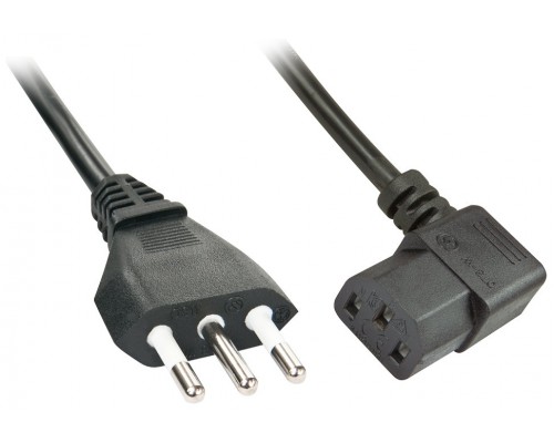 LINDY CABLE DE ALIMENTACION IEC A C13 ACODADO (ITA