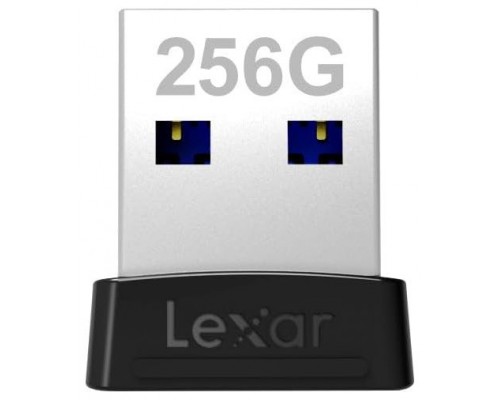 Lexar JumpDrive S47 unidad flash USB 256 GB USB tipo A 3.2 Gen 1 (3.1 Gen 1) Negro, Plata