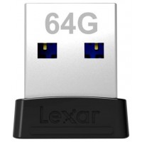 LEXAR JUMPDRIVE USB 3.1 S47 64GB BLACK PLASTIC HOUSING, UP TO 250MB/S