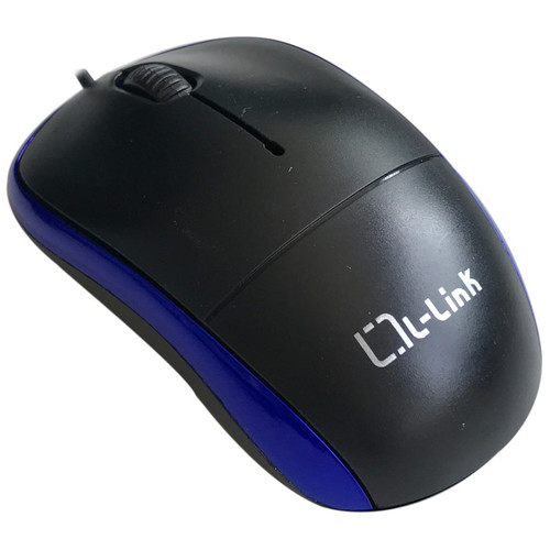 RATON L-LINK LL-2080-A OPTICO USB NEGRO/AZUL