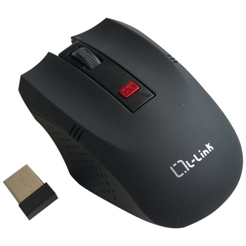 RATON L-LINK LL-2095-N OPTICO INALAMBRICO 1600DPI-SE1 RATON L-LINK LL-2095-N OPTICO INALAMBRICO 1600DPI