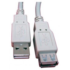 CABLE USB L-LINK USB2.0 A/M - A/H 5.0M GRIS