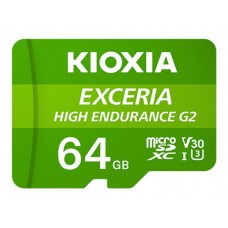 MICRO SD KIOXIA 64GB HIGH ENDURANCE G2-DI3 MICRO SD KIOXIA 64GB HIGH ENDURANCE G2