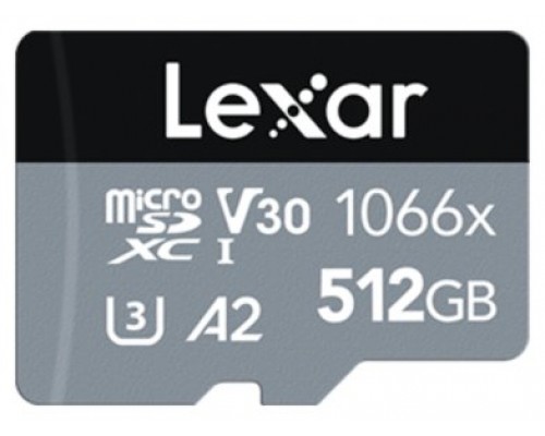 Lexar Professional 1066x 512 GB MicroSDXC UHS-I Clase 10