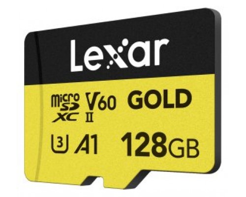 Lexar Professional GOLD 128 GB MicroSDXC UHS-II