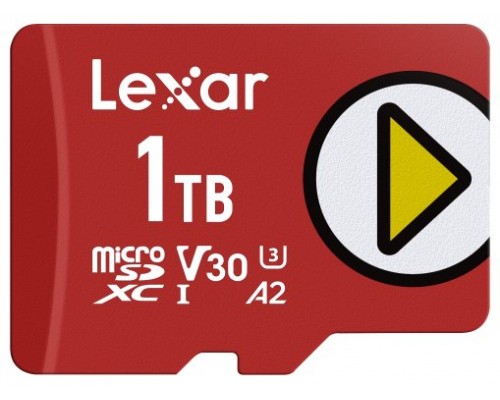 Lexar LMSPLAY001T-BNSNG memoria flash 1 TB MicroSDXC UHS-I Clase 10