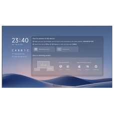 MAXHUB LP135F07 pantalla para sala de reuniones 3,43 m (135") 1920 x 1080 Pixeles LED Wi-Fi 6 (802.11ax) Negro Bluetooth-DI3,112 MAXHUB LP135F07 pantalla para sala de reuniones 3,43 m (135") 1920 x 1080 Pixeles LED Wi-Fi 6 (802.11ax) Negro Bluetooth