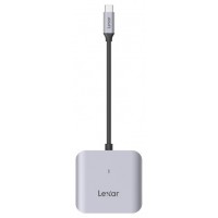 Lexar LRW510U-BNHNG lector de tarjeta USB 3.2 Gen 2 (3.1 Gen 2) Type-C Gris