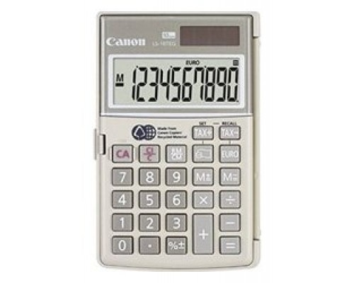 Calculadora canon bolsillo ls - 10etg dbl gris