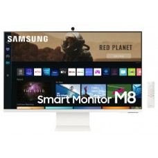 Samsung LS32BM801UU 81,3 cm (32") 3840 x 2160 Pixeles 4K Ultra HD Blanco